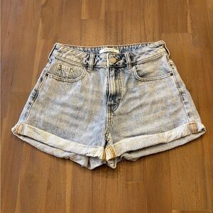 PacSun Light Blue Mom Jean Shorts